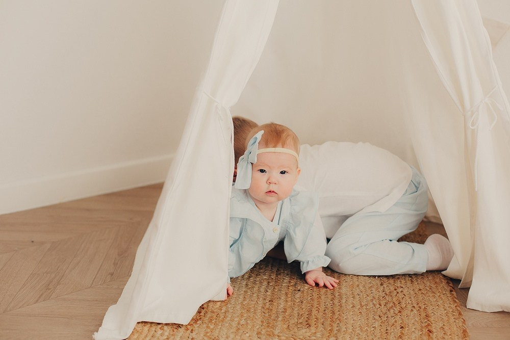 Фотосессия детей до года. Фотограф Евгения Мальцева, Архангельск