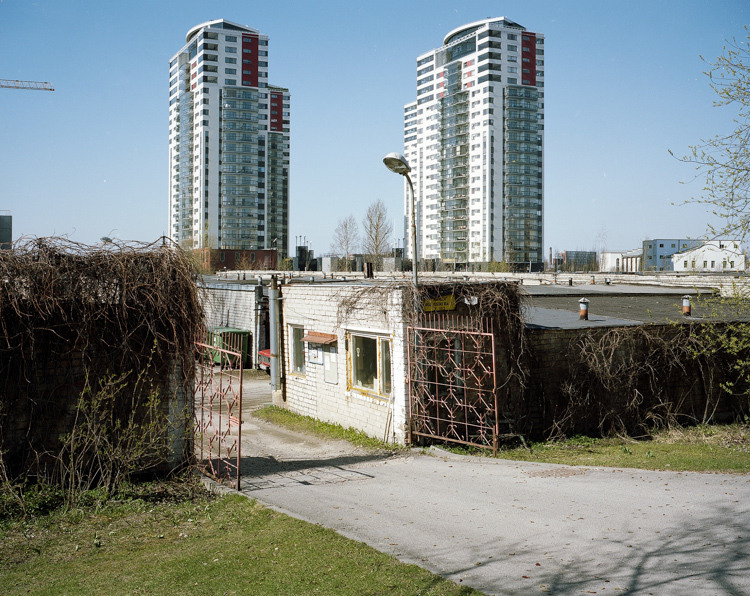 Central Riga. Pigment print 100x105 cm