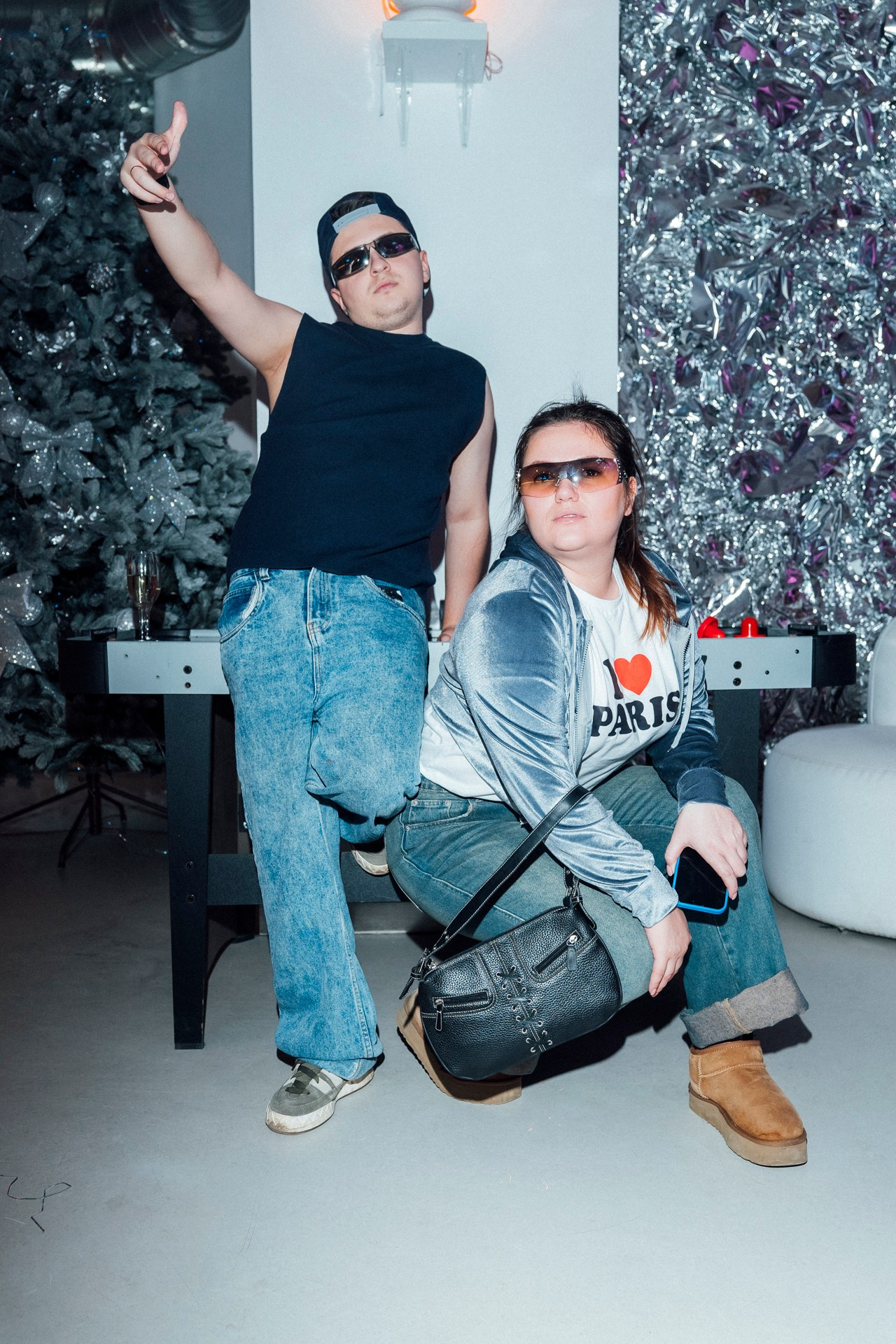 Новый год в стиле 90-х. Фотограф Перминов Никита СПБ