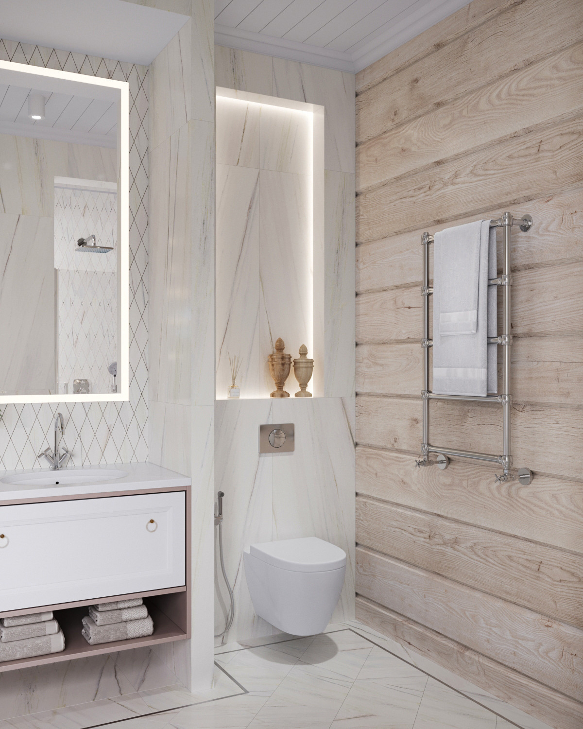 Современный интерьер дома из бруса. Дизайн интерьера деревянных домов