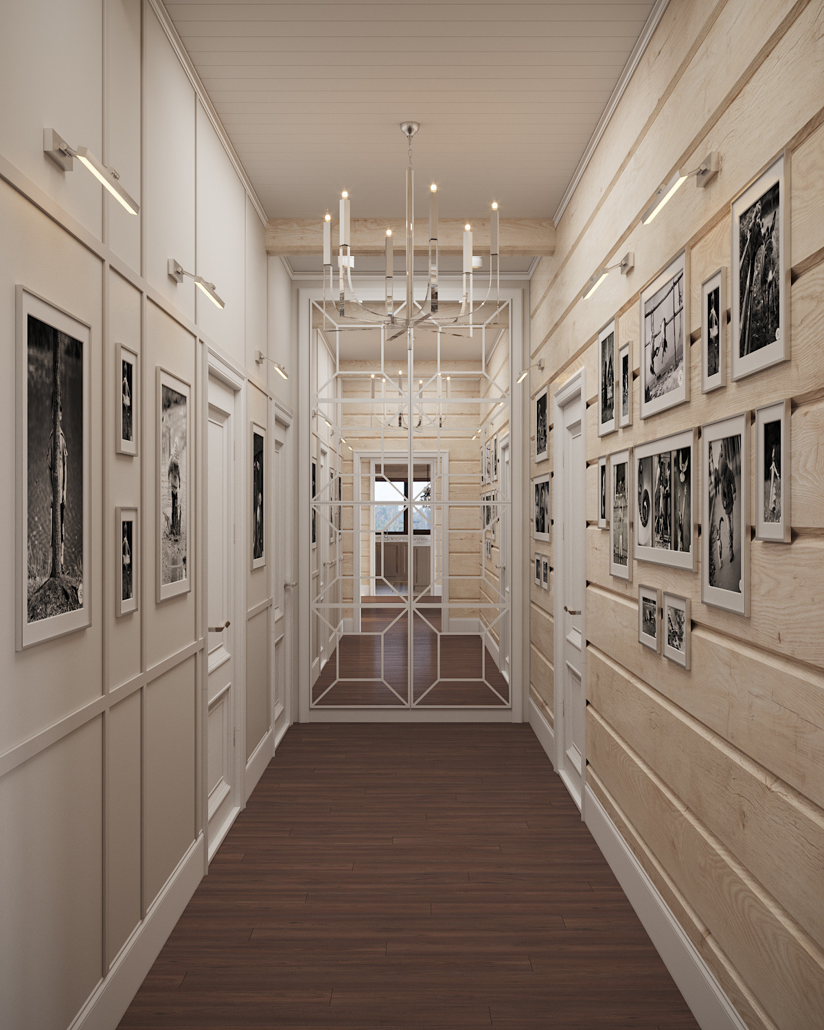 Современный интерьер дома из бруса. Дизайн интерьера деревянных домов