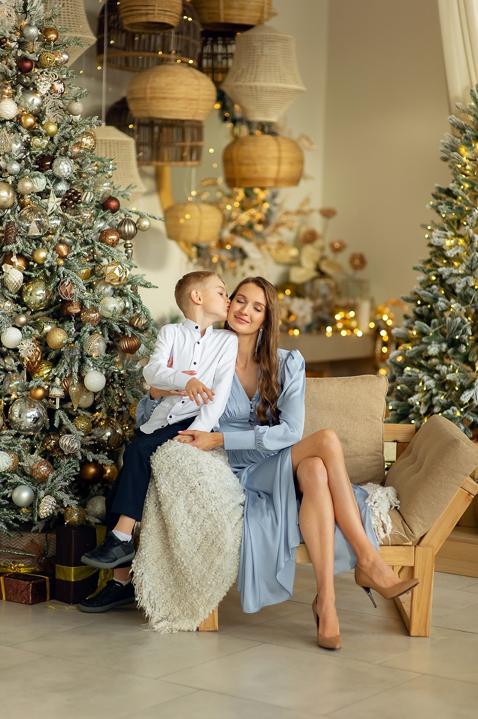 Новогодняя студия. Детский и семейный фотограф в Переславле-Залесском Елена Усова