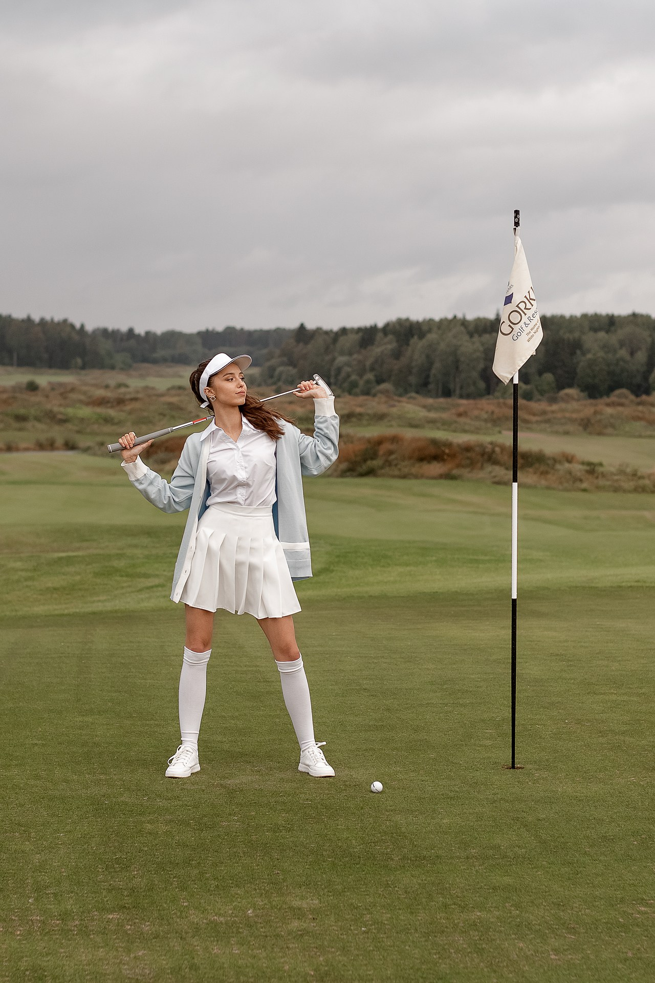 Фотосессия гольф. Светский фотограф Санкт-Петербург и ЛО