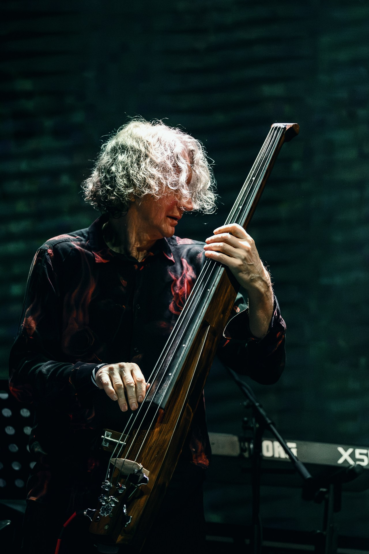 Владимир Волков. Концерт группы АукцЫон в&nbsp;Москве, 07.12.25, клуб BASE. Концертный фотограф Юлия Губина.