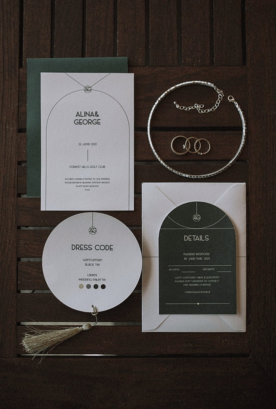 Alina & Georgy Golf Wed