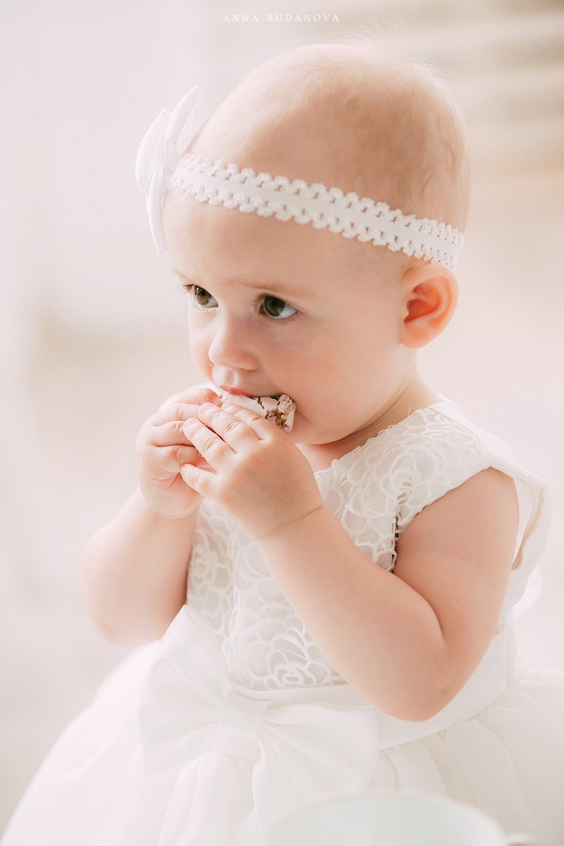 Фотосессия на первый годик | Фотограф Анна Руданова