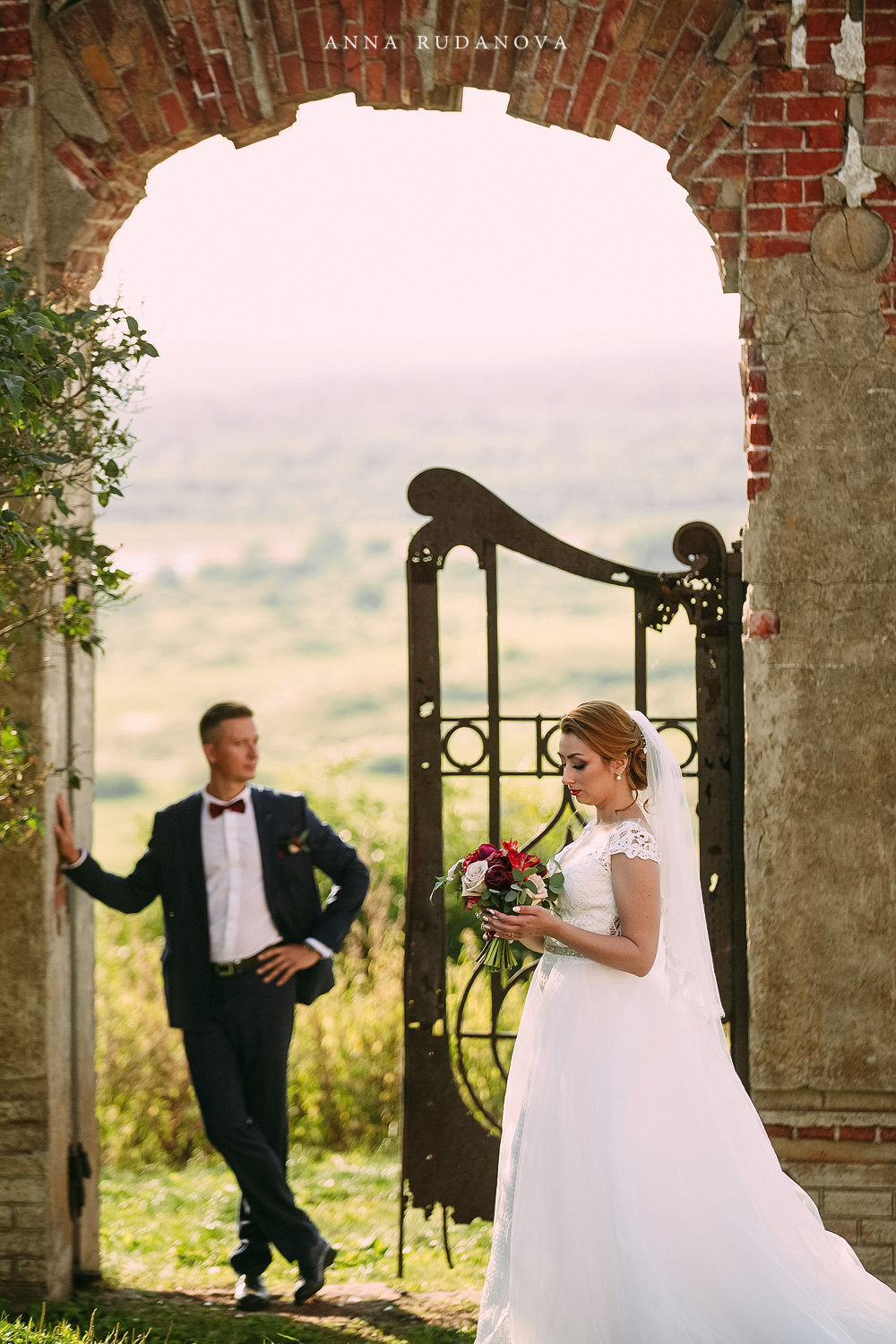 Фотограф Анна Руданова. Свадебная фотосессия в Усадьбе Рукавишниковых