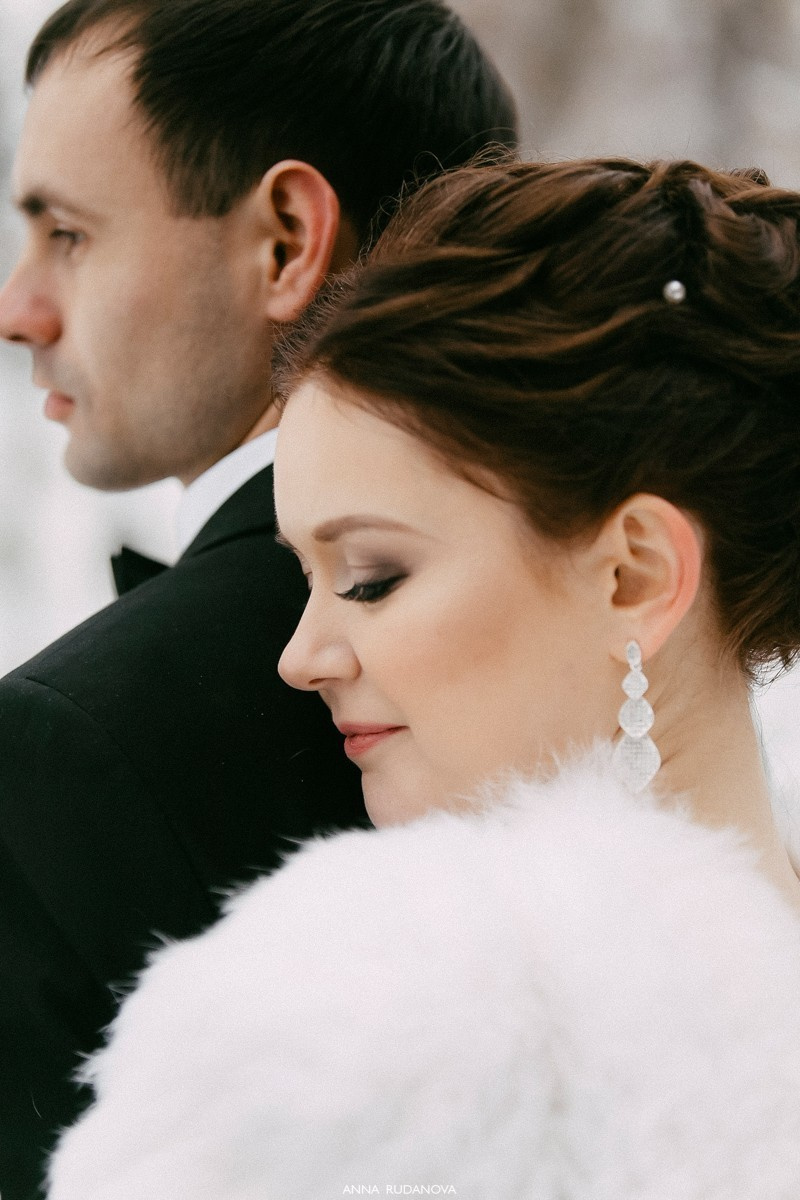 Иван и Мария | Фотограф Анна Руданова. Зимняя свадьба