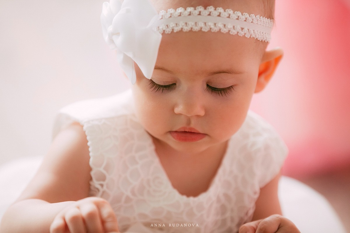 Фотосессия на первый годик | Фотограф Анна Руданова