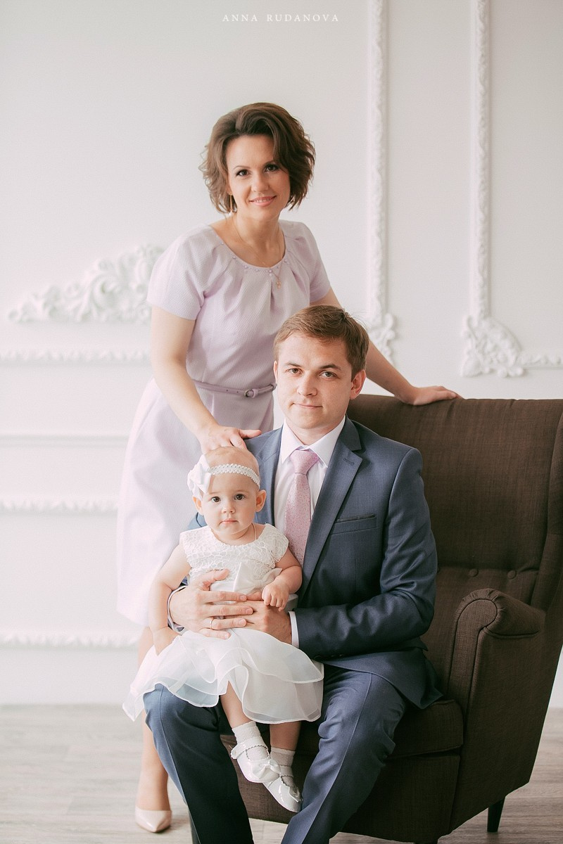 Фотосессия на первый годик | Фотограф Анна Руданова