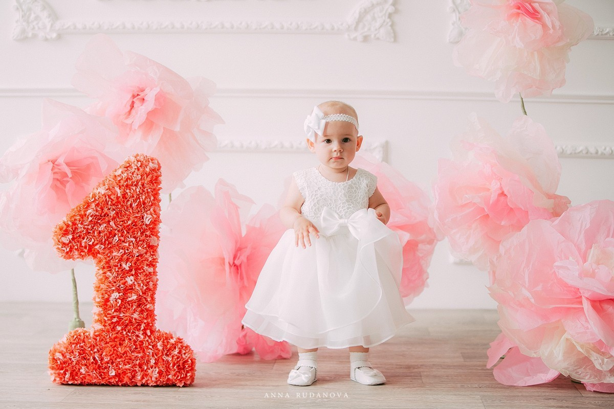 Фотосессия на первый годик | Фотограф Анна Руданова