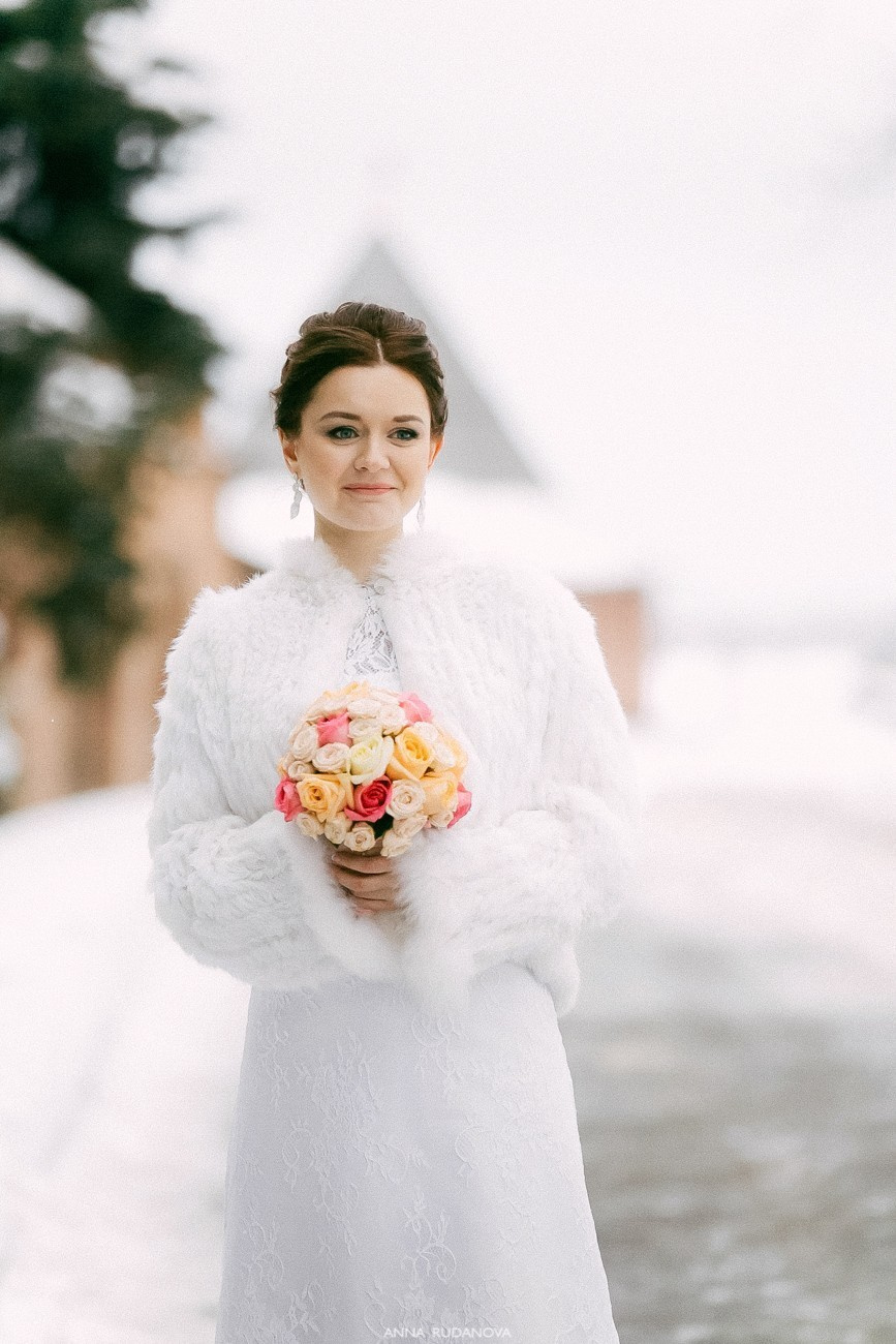 Иван и Мария | Фотограф Анна Руданова. Зимняя свадьба