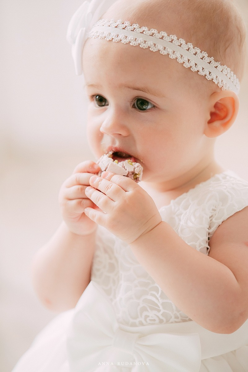 Фотосессия на первый годик | Фотограф Анна Руданова