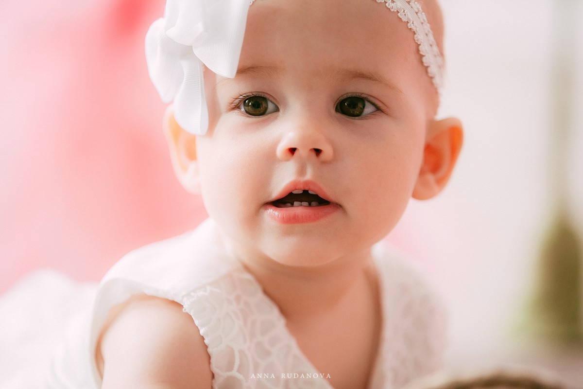 Фотосессия на первый годик | Фотограф Анна Руданова