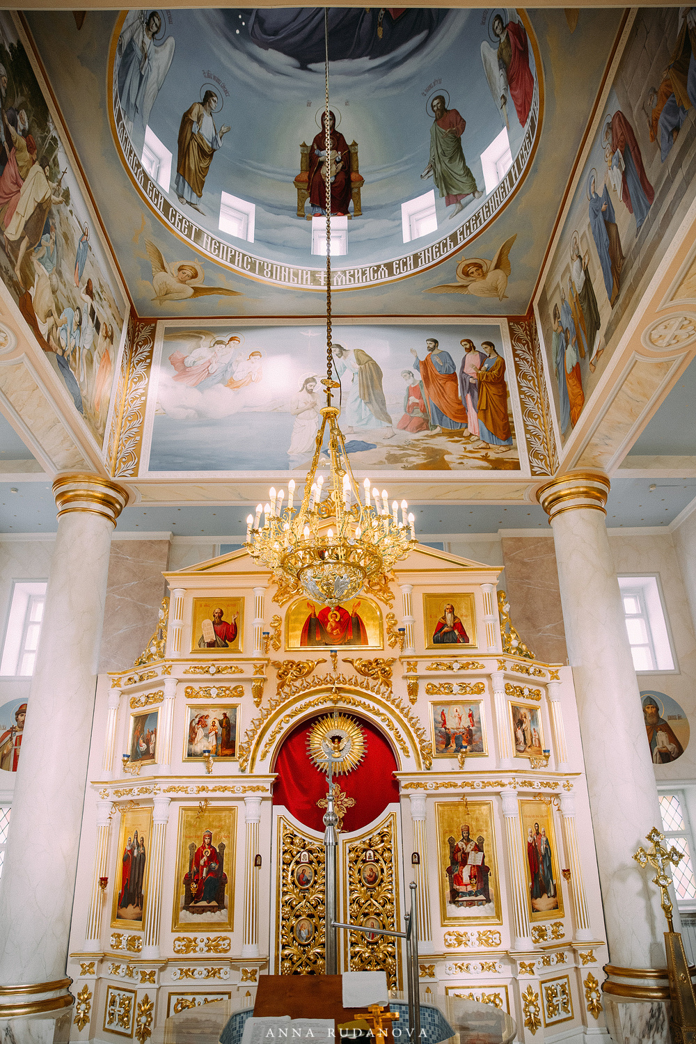 Крещение Есении | Фотограф Анна Руданова