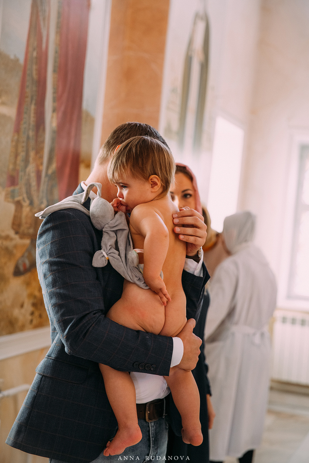 Крещение Есении | Фотограф Анна Руданова