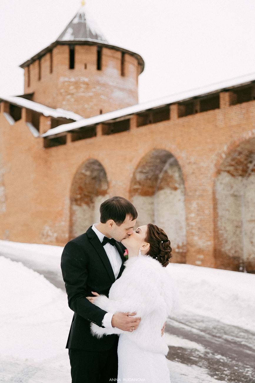 Иван и Мария | Фотограф Анна Руданова. Зимняя свадьба