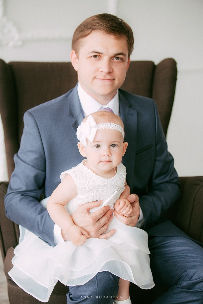 Фотосессия на первый годик | Фотограф Анна Руданова