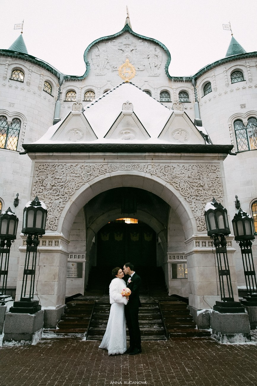 Иван и Мария | Фотограф Анна Руданова. Зимняя свадьба