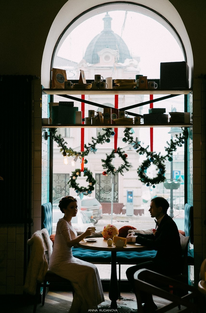 Иван и Мария | Фотограф Анна Руданова. Зимняя свадьба