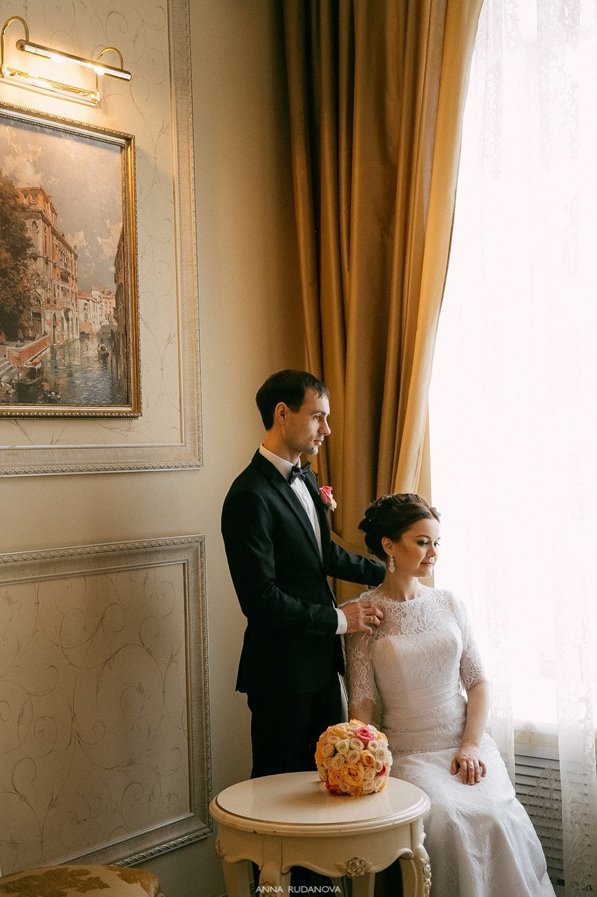 Иван и Мария | Фотограф Анна Руданова. Зимняя свадьба