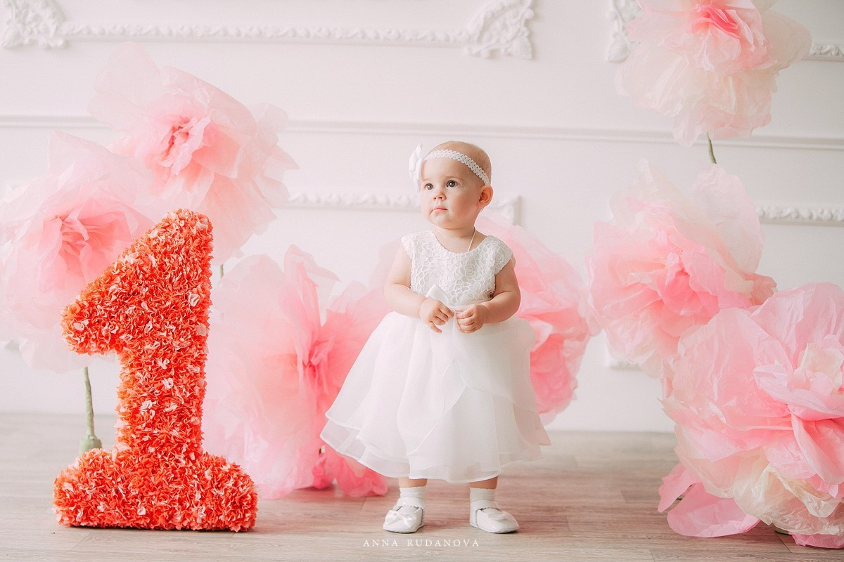 Фотосессия на первый годик | Фотограф Анна Руданова