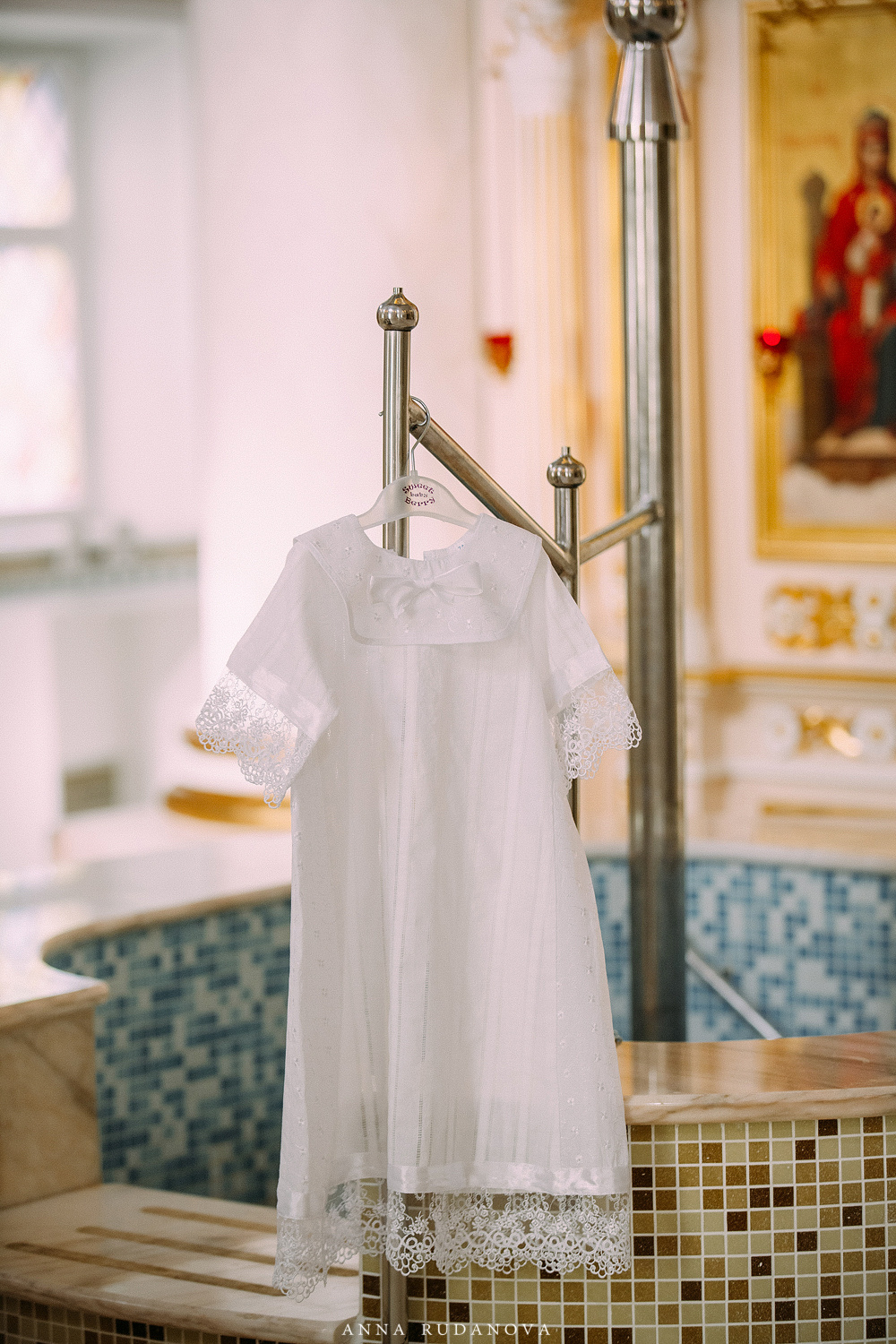 Крещение Есении | Фотограф Анна Руданова