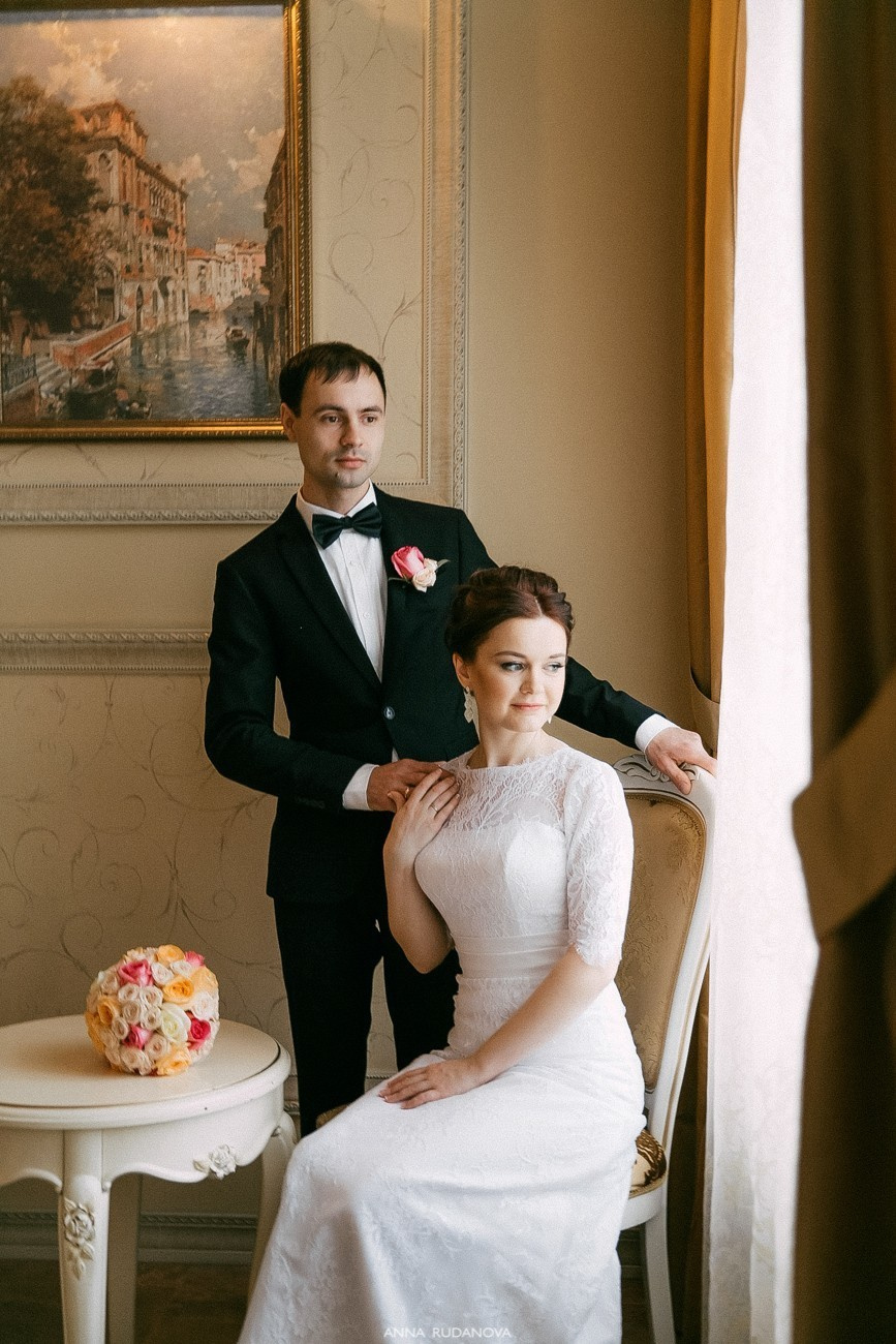 Иван и Мария | Фотограф Анна Руданова. Зимняя свадьба