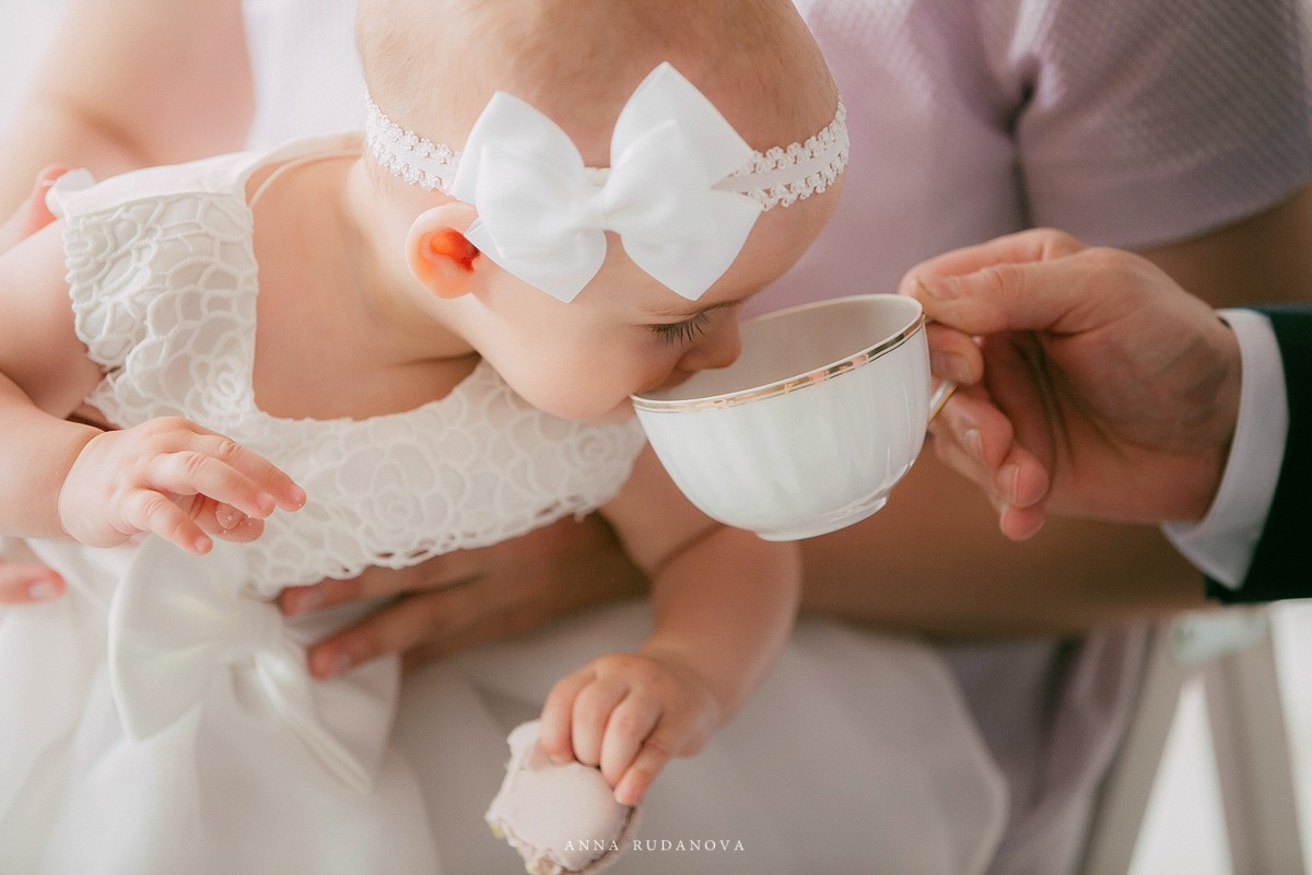 Фотосессия на первый годик | Фотограф Анна Руданова