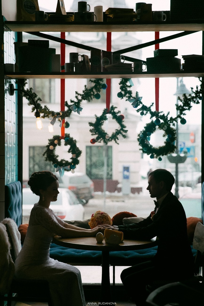 Иван и Мария | Фотограф Анна Руданова. Зимняя свадьба