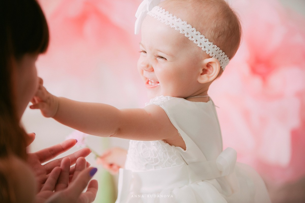 Фотосессия на первый годик | Фотограф Анна Руданова