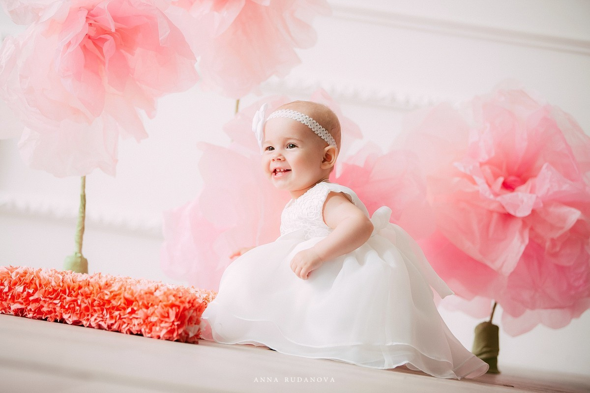 Фотосессия на первый годик | Фотограф Анна Руданова
