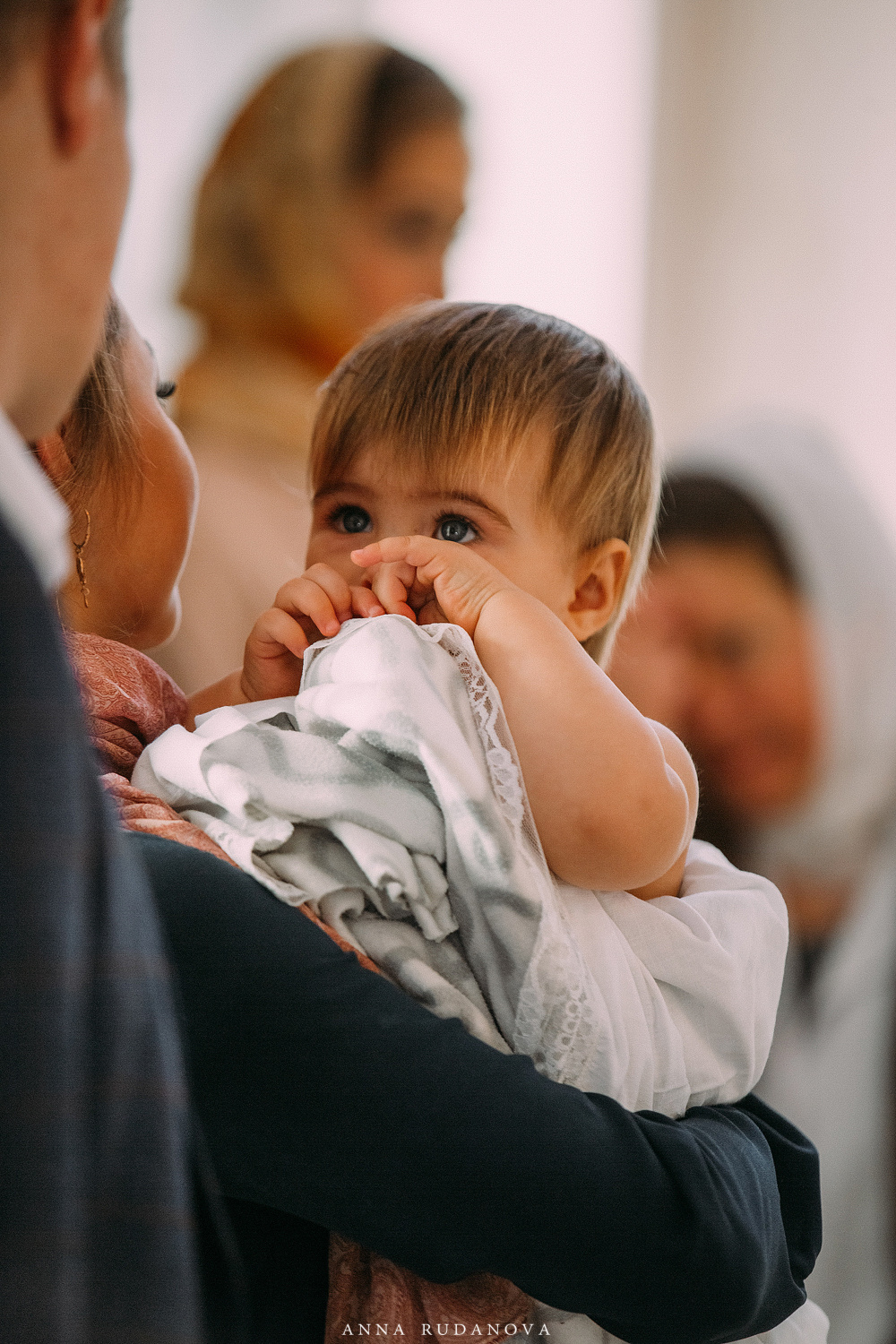 Крещение Есении | Фотограф Анна Руданова