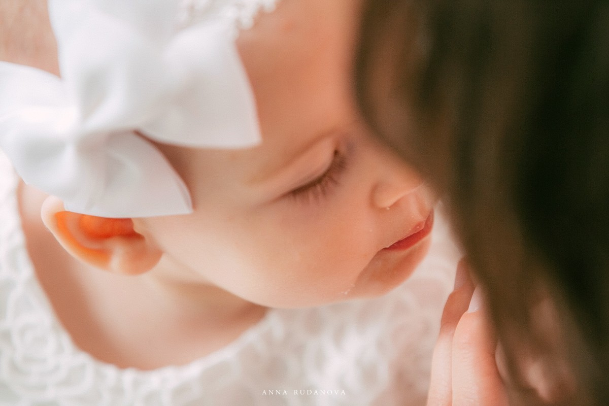 Фотосессия на первый годик | Фотограф Анна Руданова