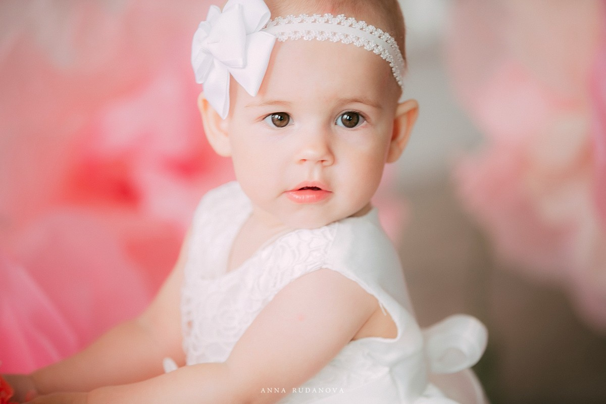Фотосессия на первый годик | Фотограф Анна Руданова