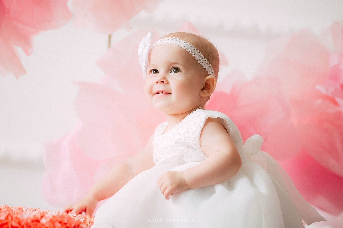 Фотосессия на первый годик | Фотограф Анна Руданова