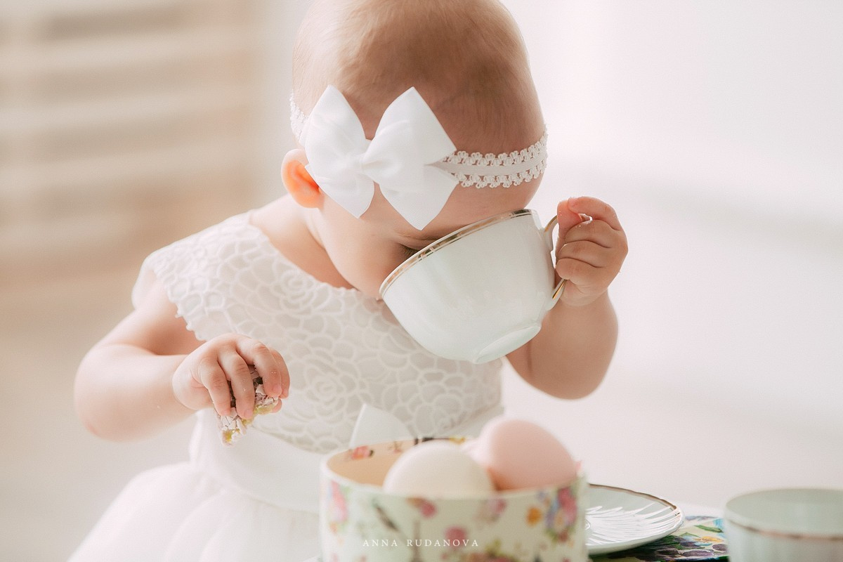 Фотосессия на первый годик | Фотограф Анна Руданова