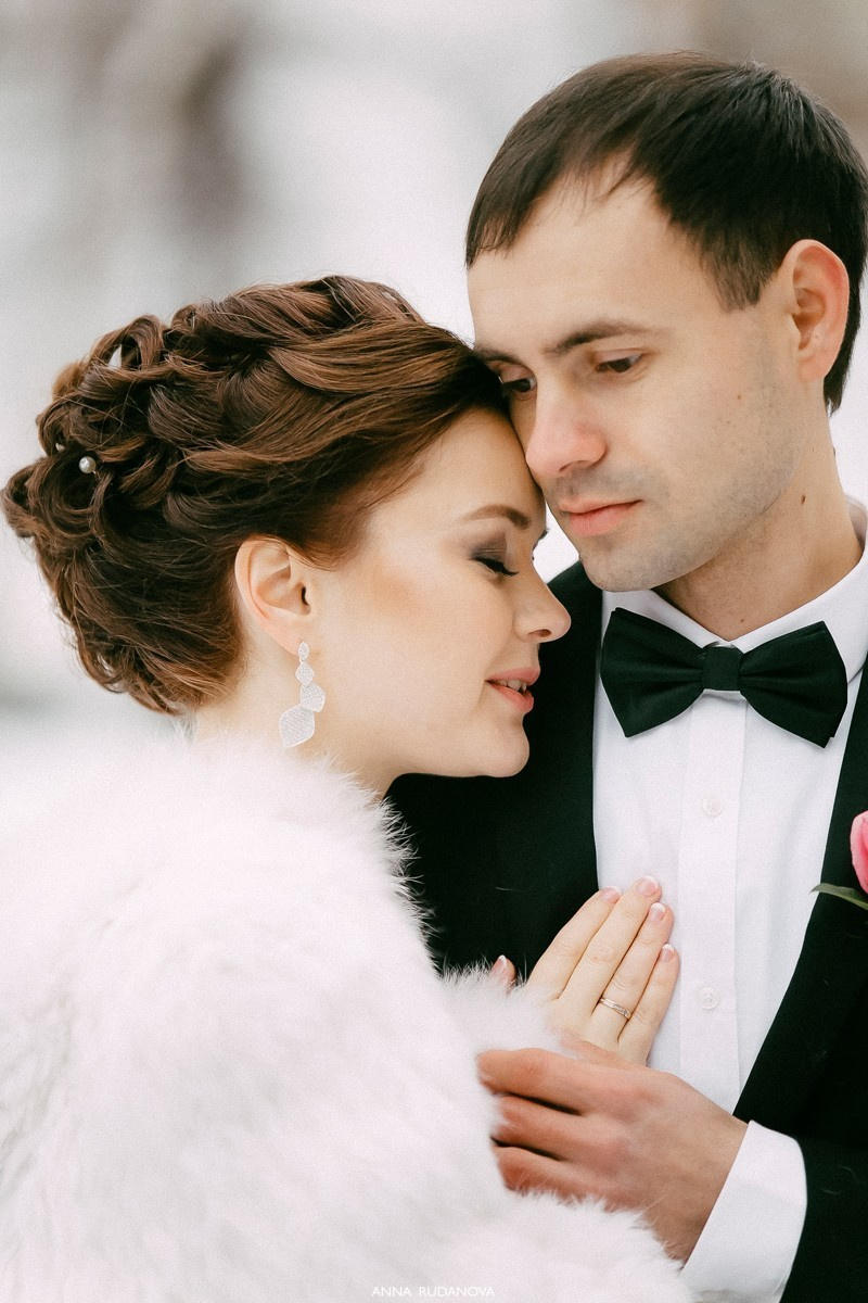 Иван и Мария | Фотограф Анна Руданова. Зимняя свадьба