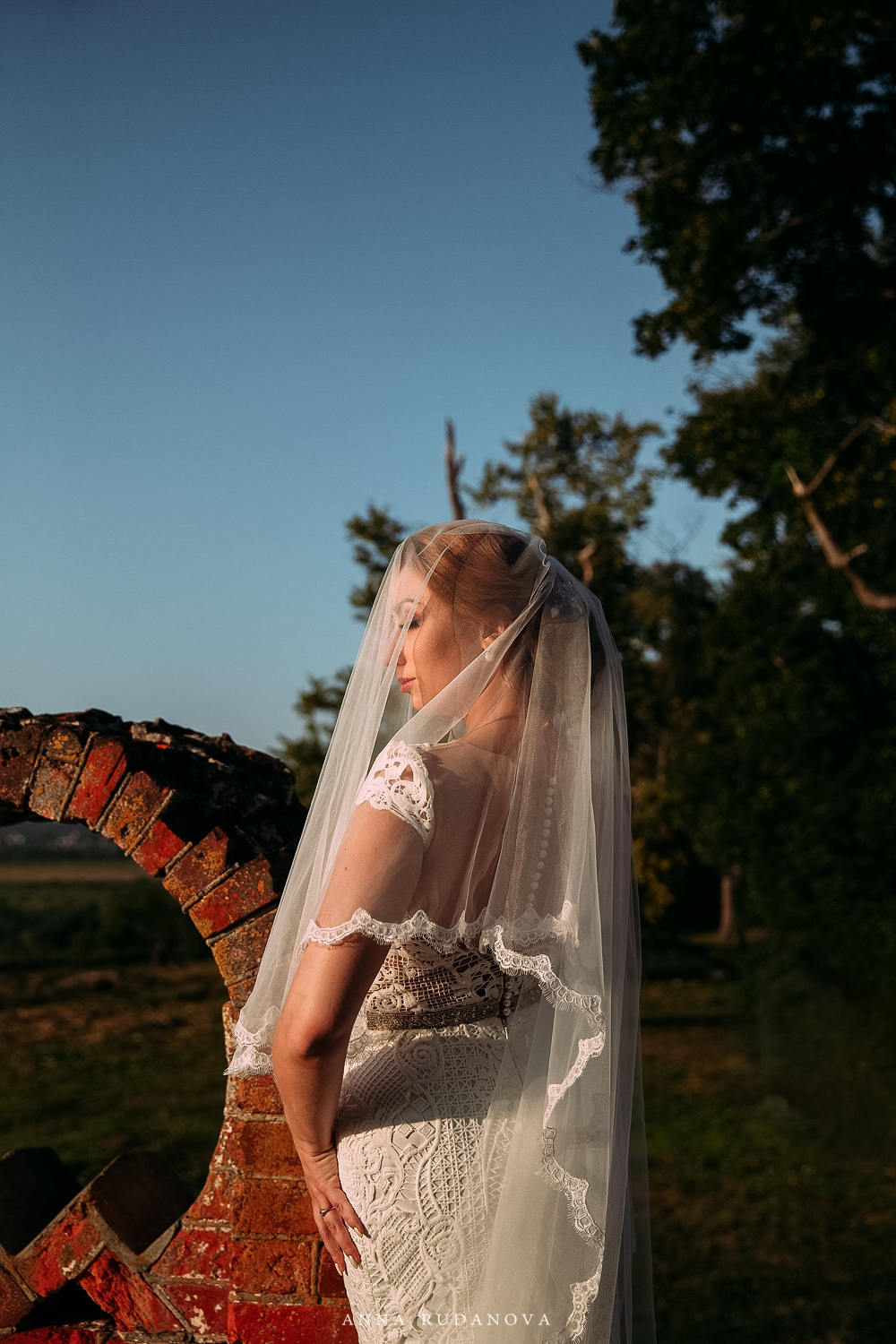 Фотограф Анна Руданова. Свадебная фотосессия в Усадьбе Рукавишниковых