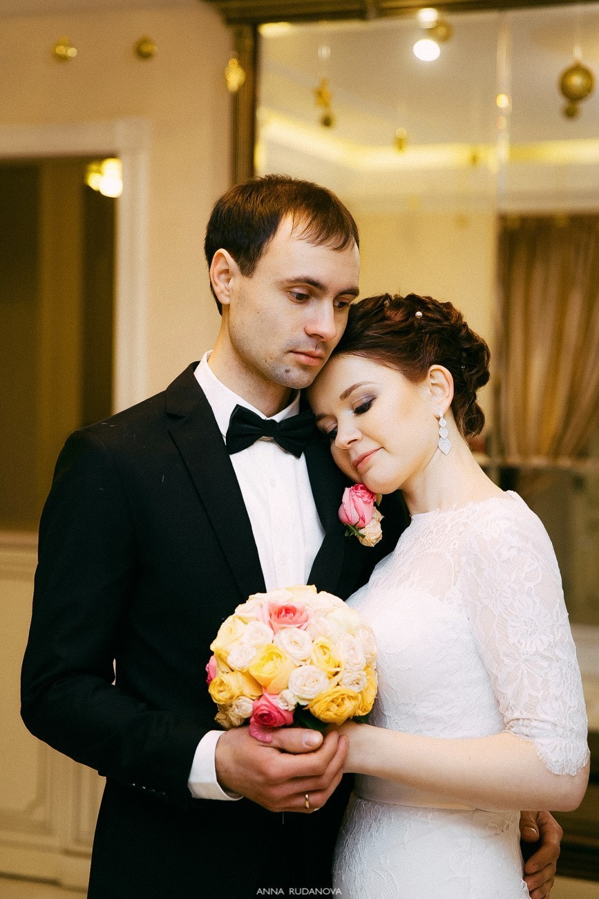 Иван и Мария | Фотограф Анна Руданова. Зимняя свадьба