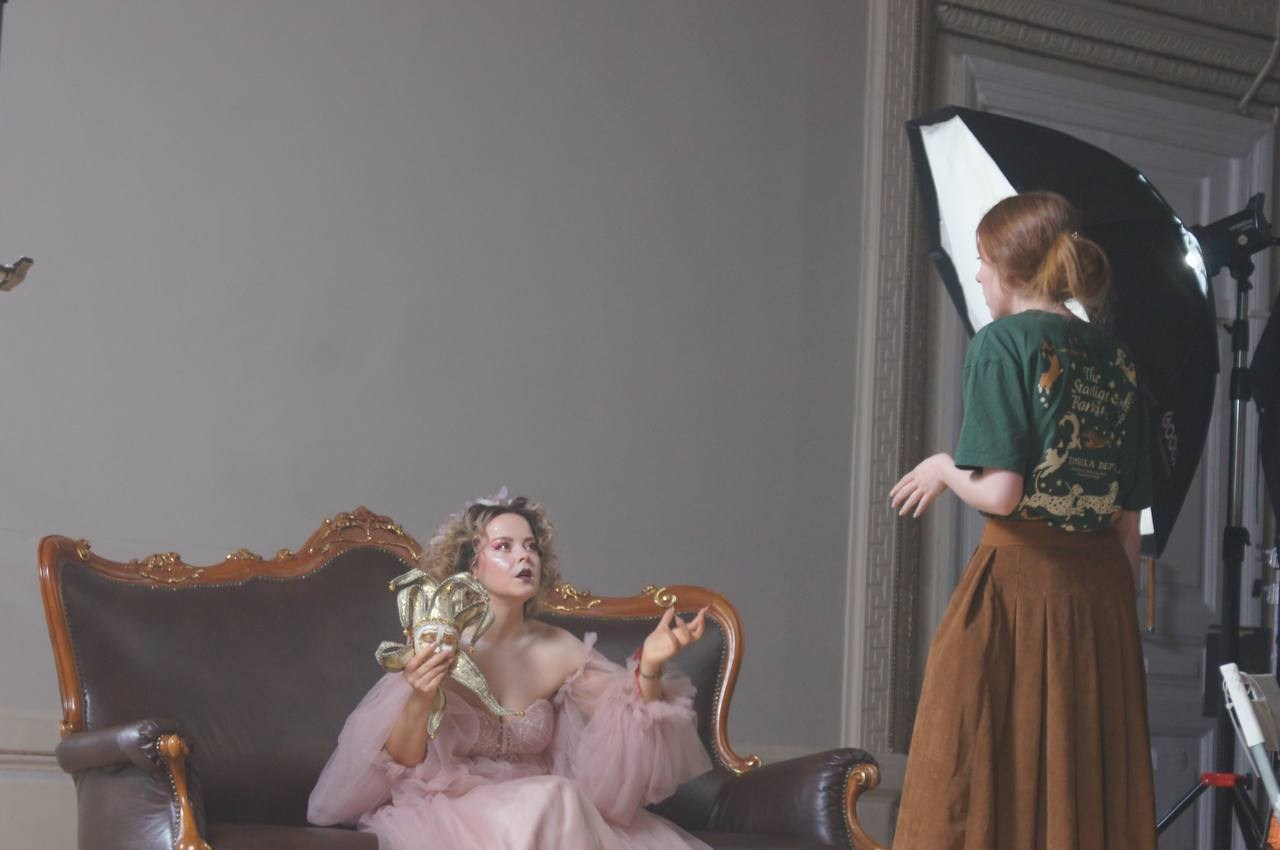 Архивные фото. Режиссёр и актриса Тася Малькова