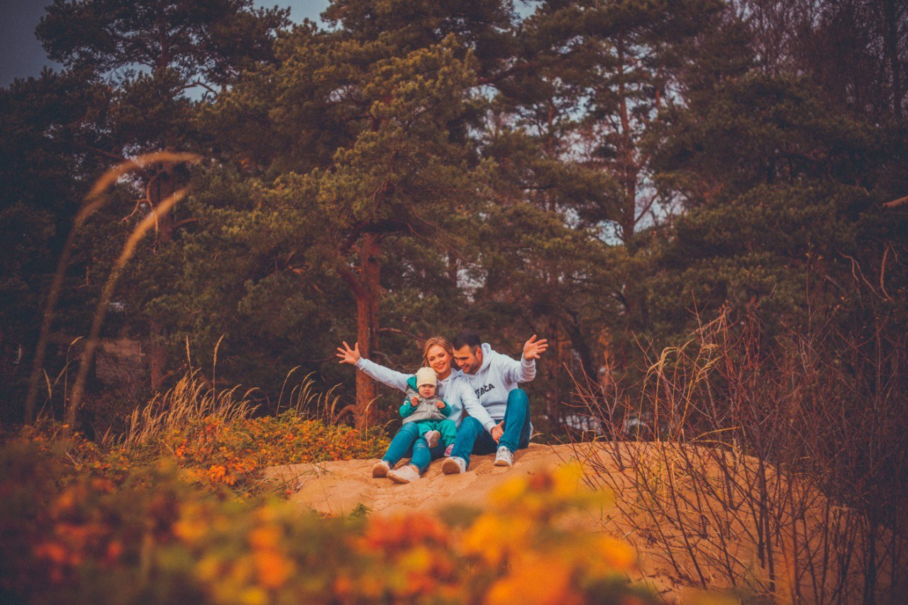 Яна, Рома и Алиса. Фотограф Александра Степанова