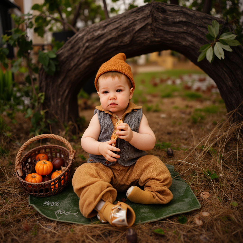 Фотосессия в Сказочном Лесу. Детская Фотостудия ГОДОВАСИКИ в Санкт-Петербурге фотосесия на годик