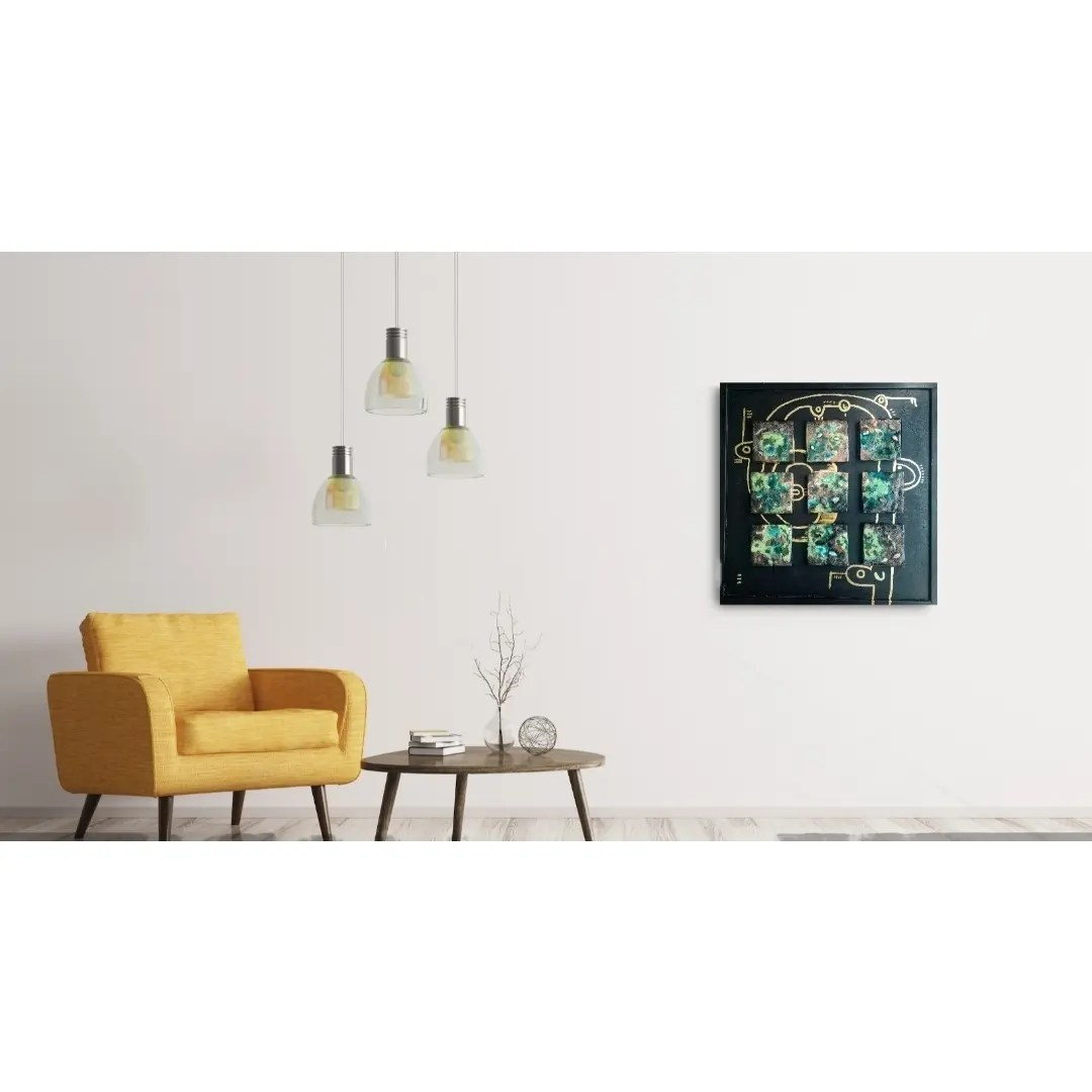 После зимы — панно. Керамика с историей. Елена Рогалёва