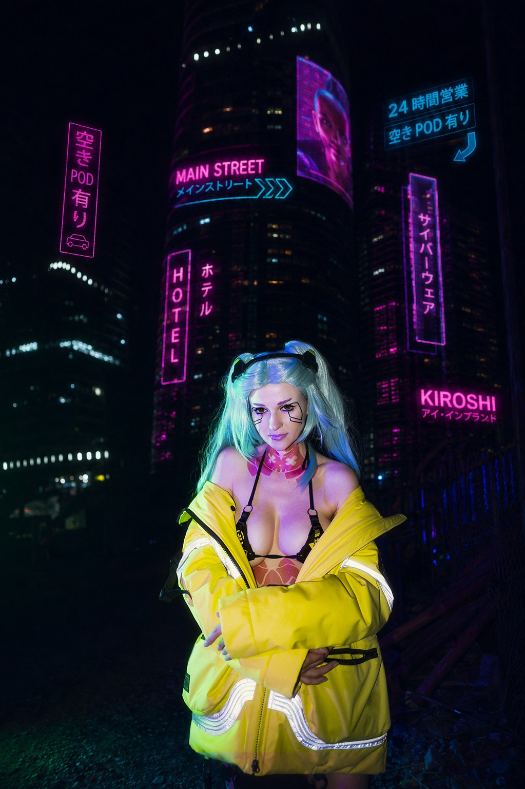Ребекка Cyberpunk