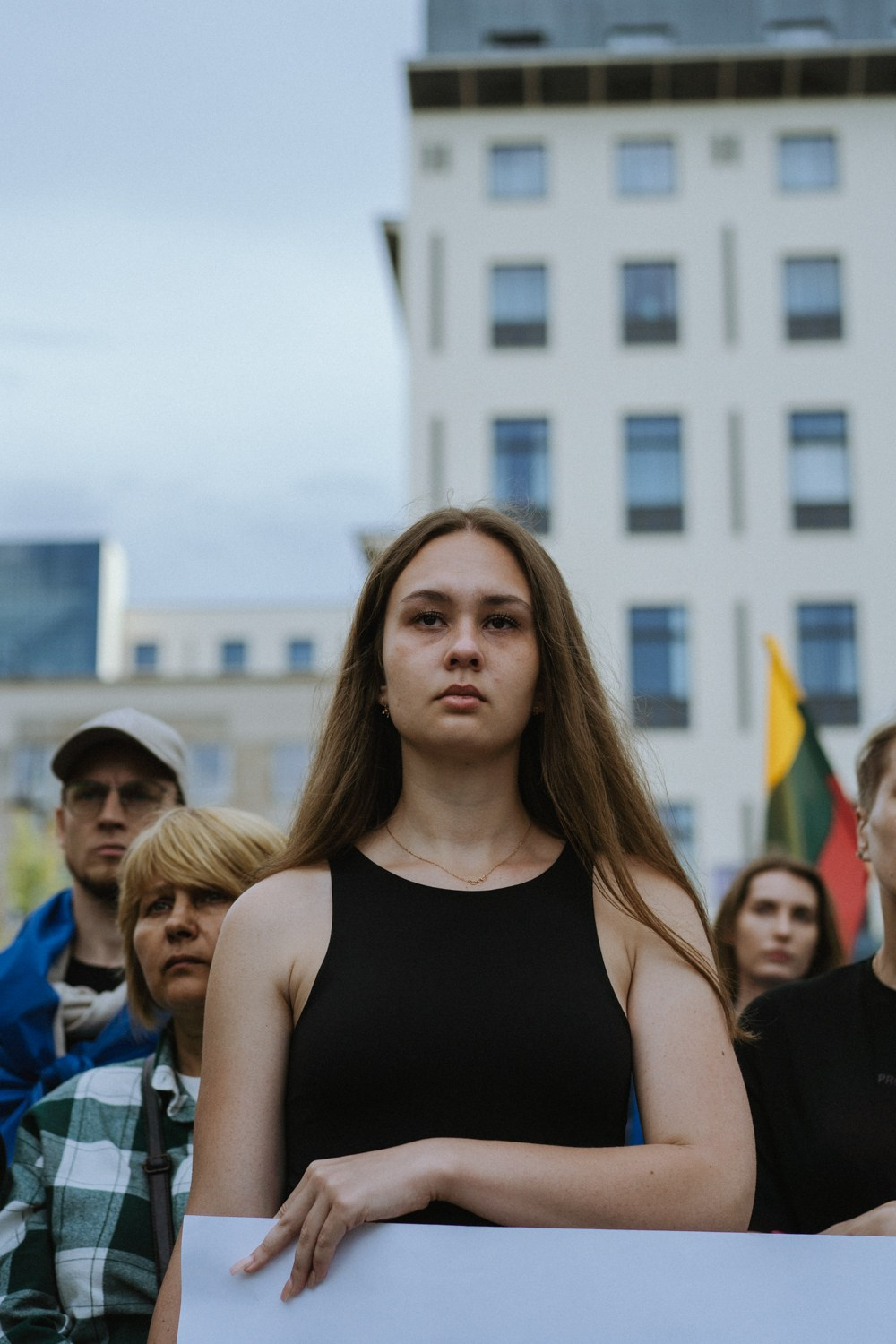 Ukraine — NATO. Photographer in Vilnius