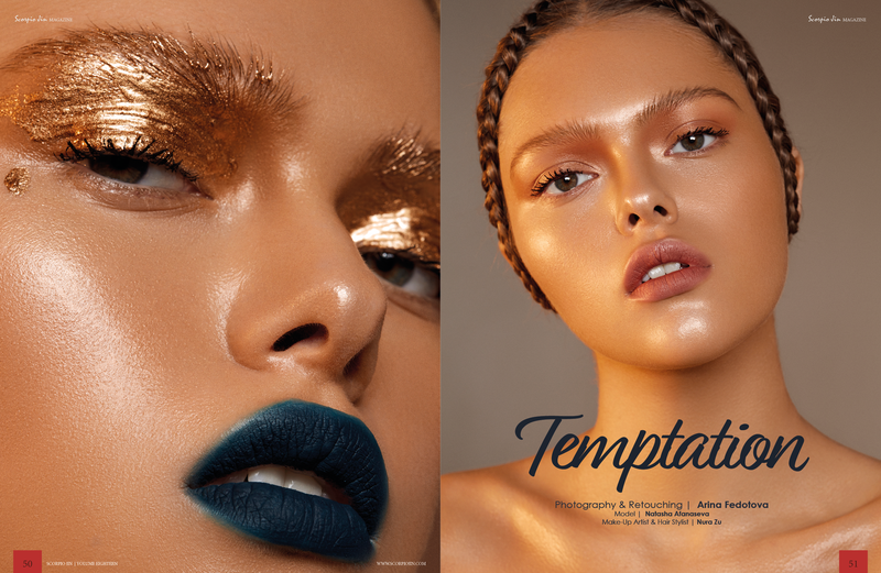 Scorpio Jin Magazine. May, 2018. Профессиональный фотограф Федотова Арина