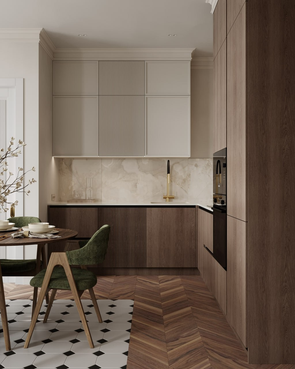 ЖК Homecity (совместно с seinteriors.art). Дизайнер жилых интерьеров в Новосибирске Олейник Ксения