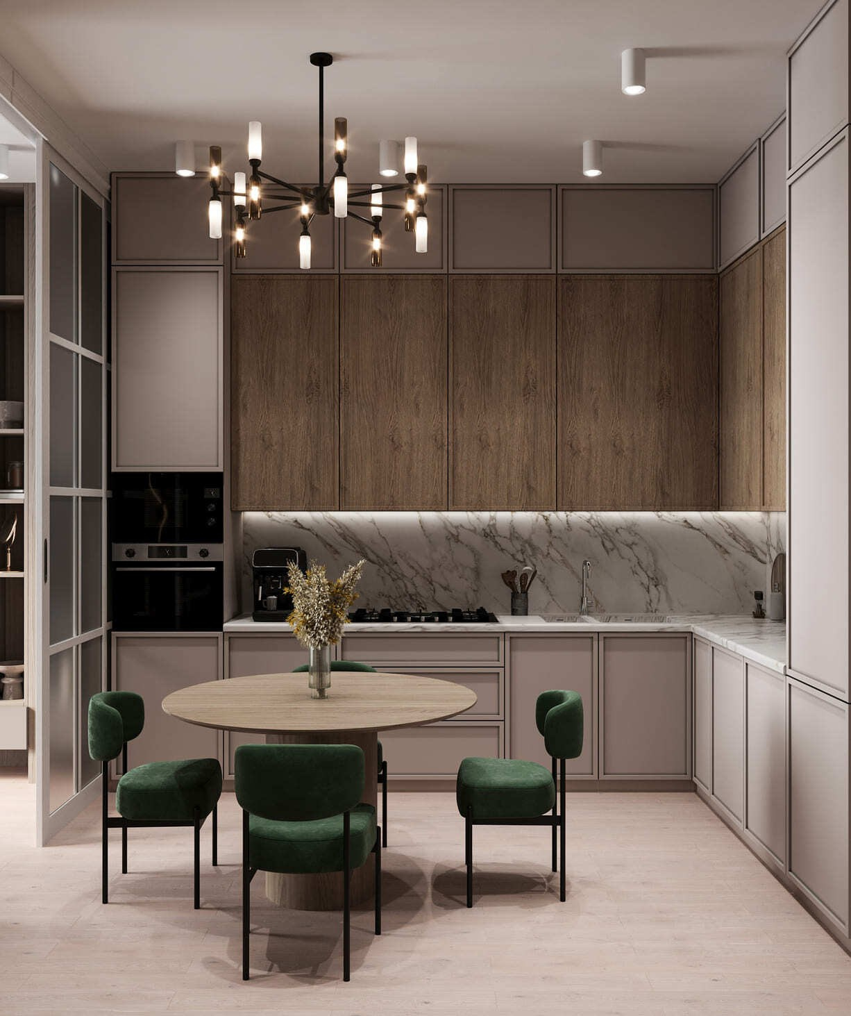 LOOK HOUSE. Modern Muf студия дизайна интерьера