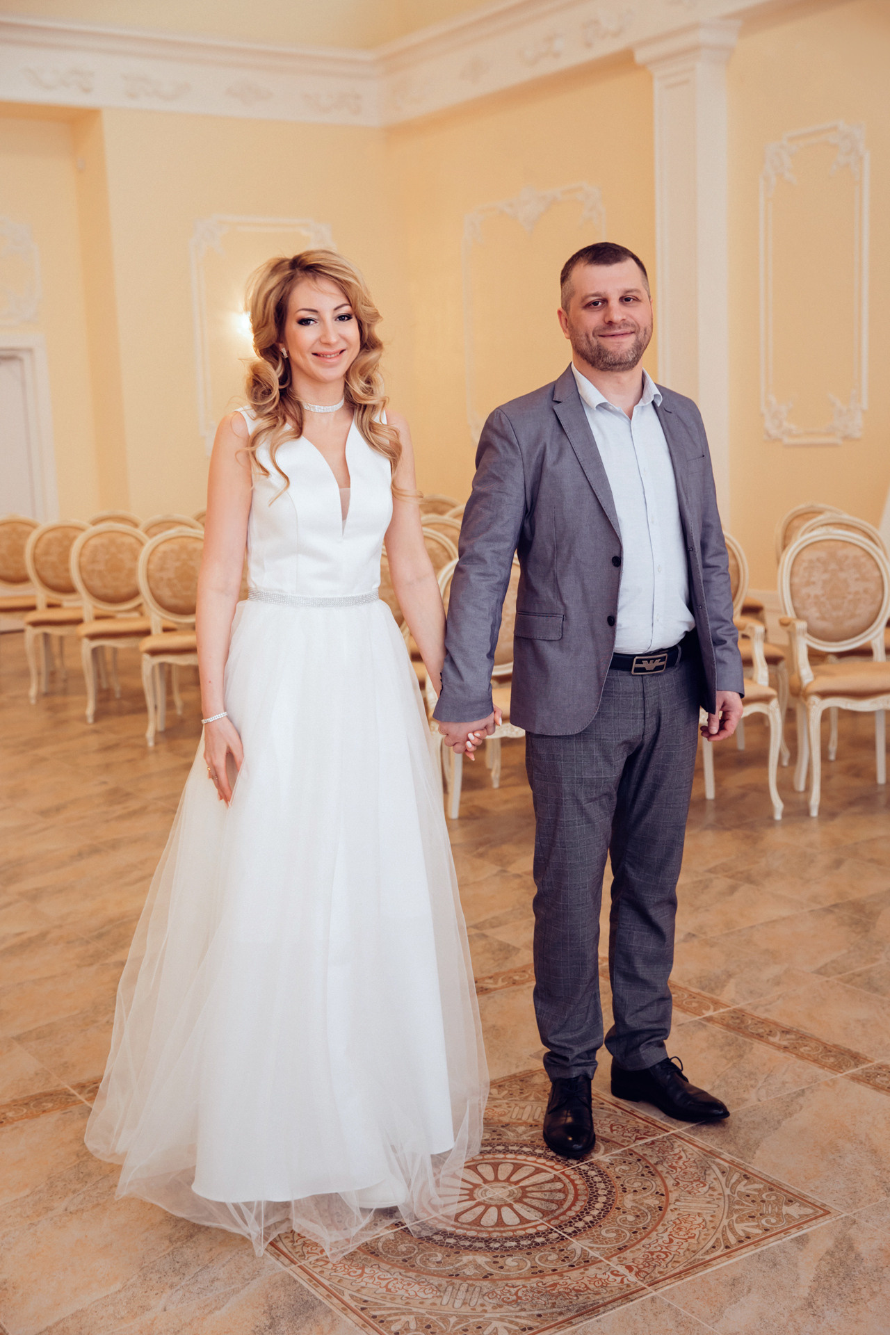 Саша и Маша, ЗАГС на Доблести. Семейный фотограф в Санкт-Петербурге Алиса Мохова